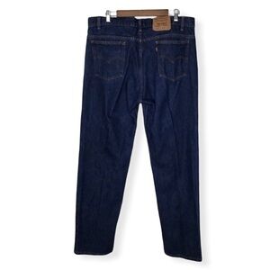 Vintage Orange Tab Levi’s 505 Dark Wash Jeans.